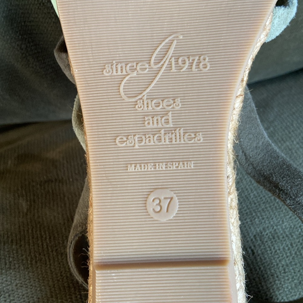 New! Eric Michael Elva Sandals Women's Size 37 US 6.5-7 - Picture 13 of 16